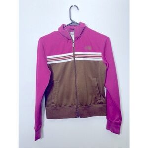 The North Face A5 Series.‎  Zip Up Jacket.  Women’s Small.  Purple Brown.  Retro
